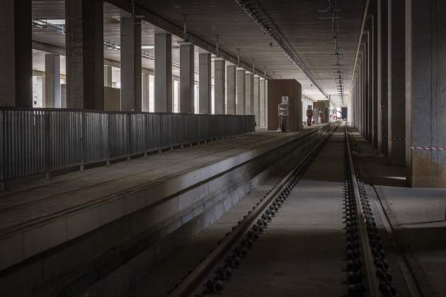 Visita obras de l'estació de la Sagrera / Foto: Carlos Baglietto