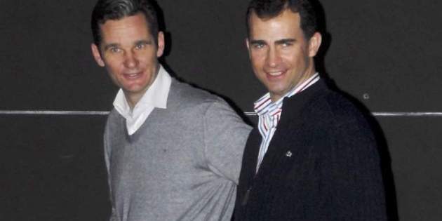 Iñaki Urdangarin y Felipe VI