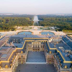 Una mirada àrea del Palau de Versalles de París / Foto: Europa Press