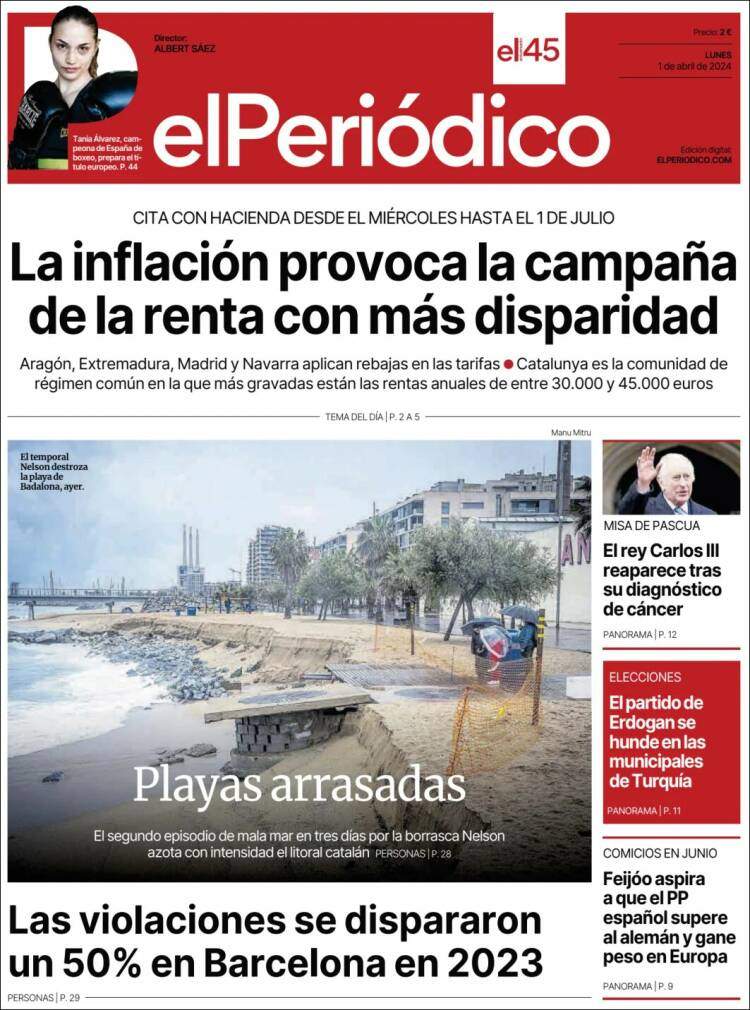 'El Periódico' 1 CAST