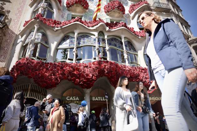 casa batllo sant jordi ambient 2024. Montse Giralt