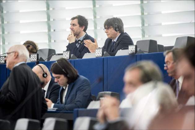 Sessió al Parlament Europeu