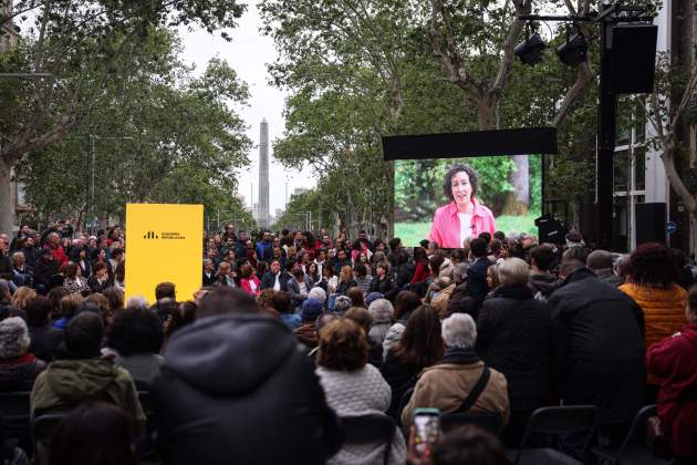 marta rovira erc inicio campaña montse giralt