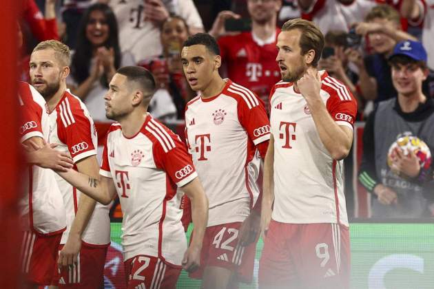 Celebraciónn gol Bayern de Múnich Real Madrid / Foto: EFE