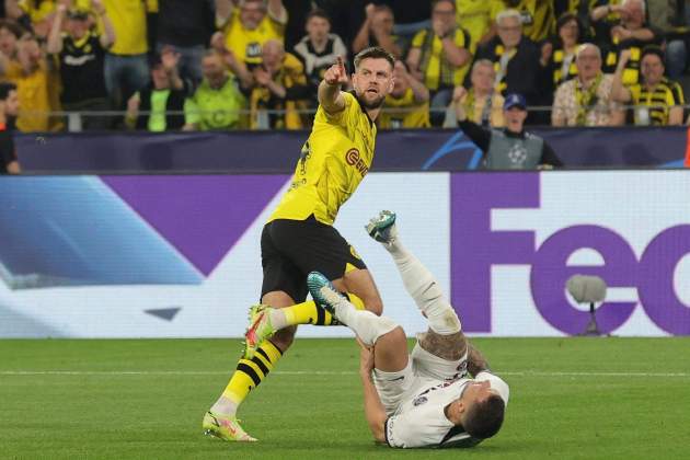 Niclas Füllkrug Borussia Dortmund PSG / Foto: EFE