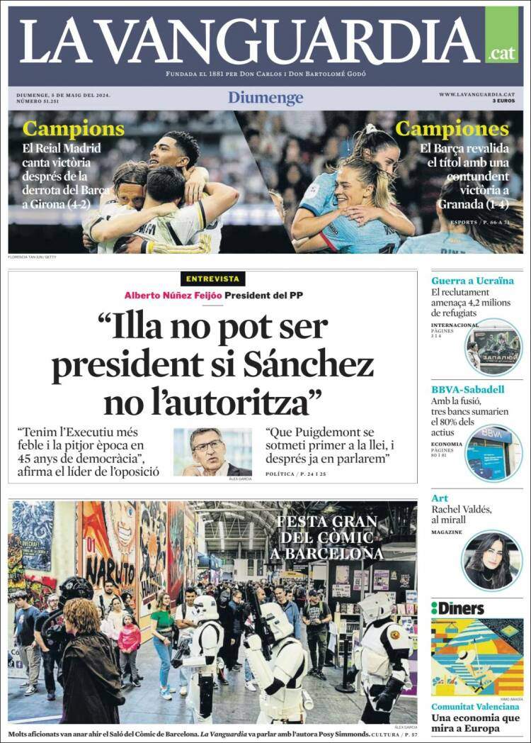 'La Vanguardia' 5 CAT