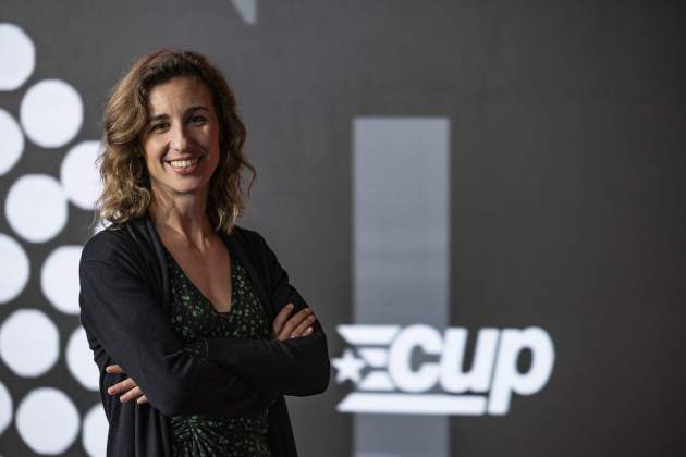 Laia Estrada, candidata CUP elecciones Catalunya 2024 / FOTO: CARLOS BAGLIETTO