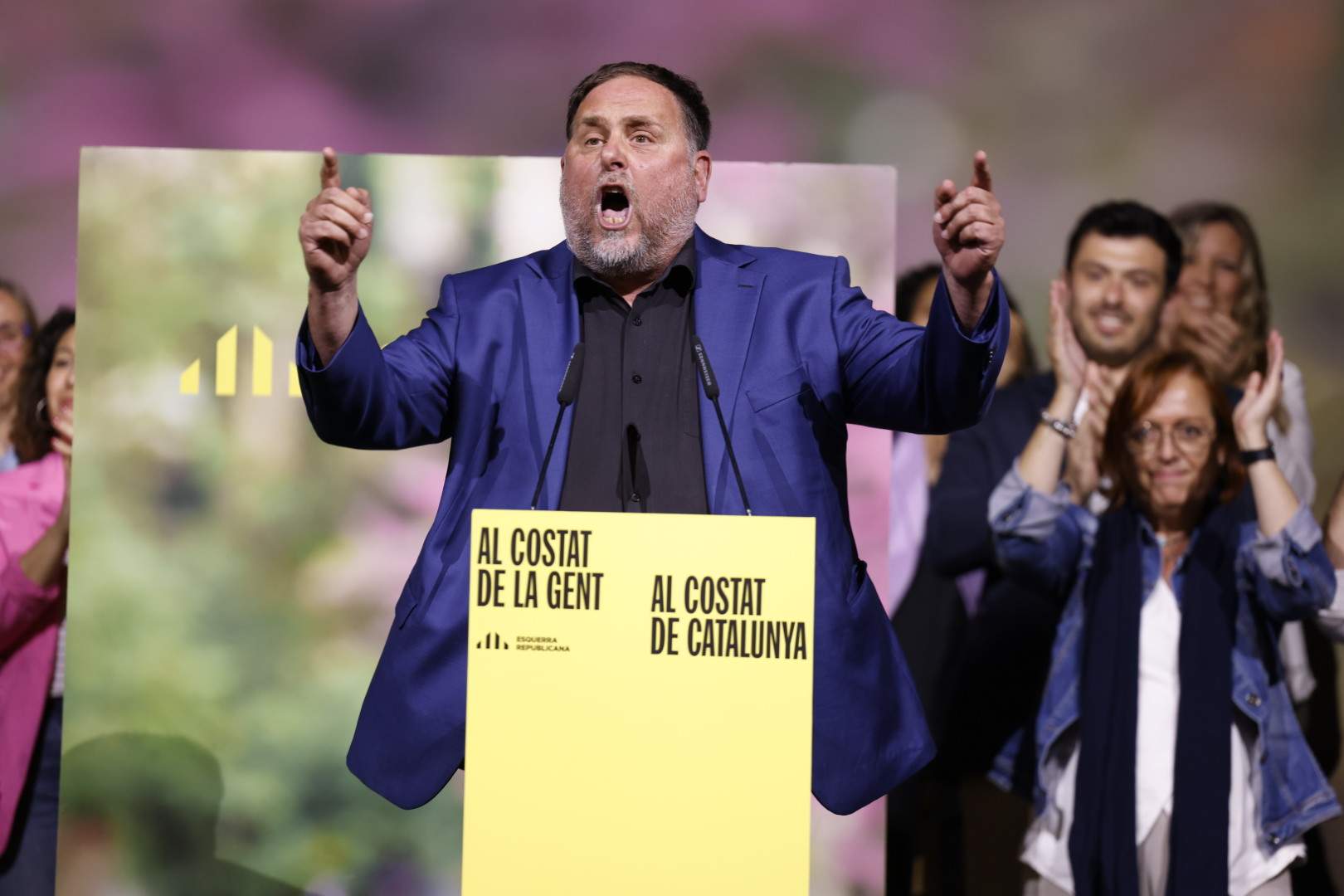 Oriol Junqueras sees himself with the strength to continue leading ERC: "We've understood the message"