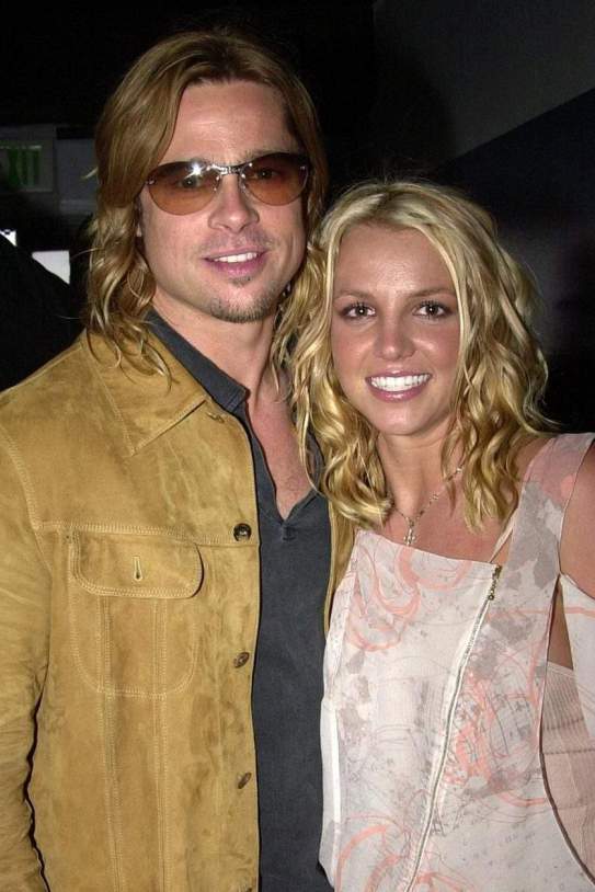 Brad Pitt y Britney Spears