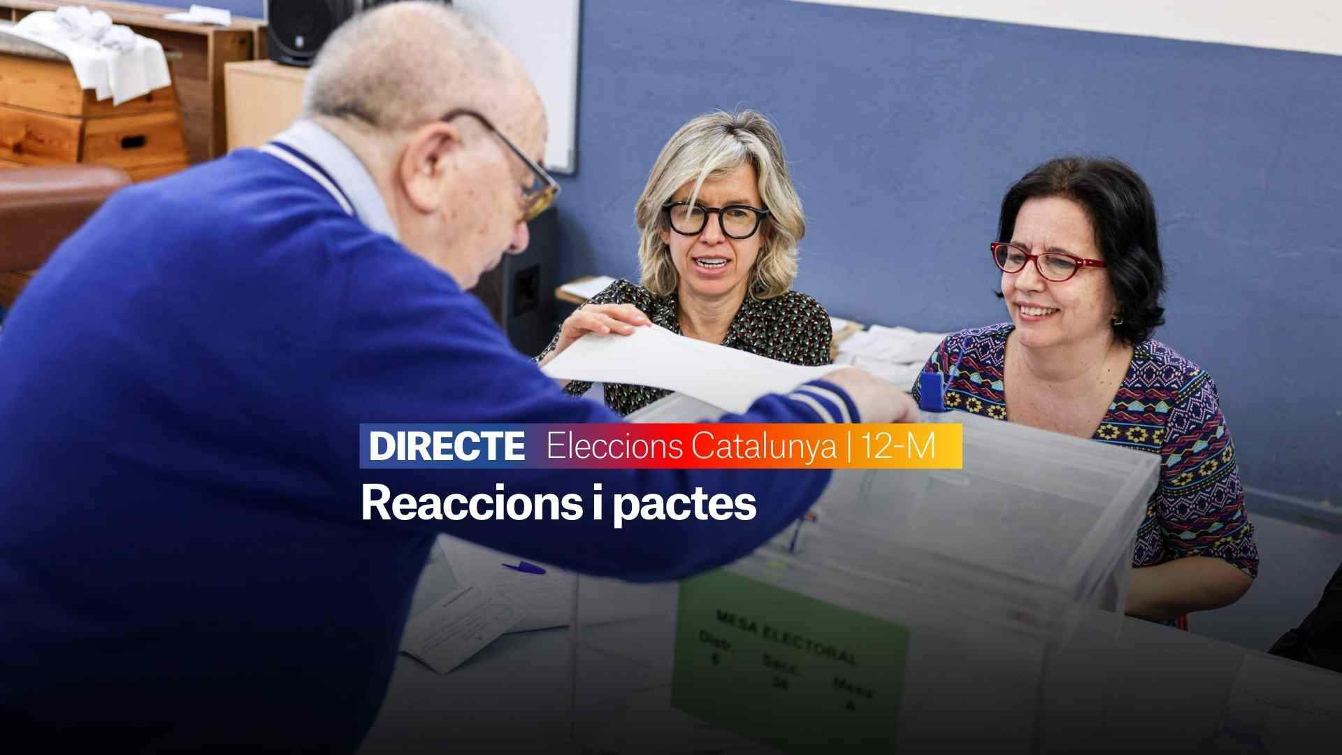Resultados Elecciones Catalanas 2024, DIRECTO | Reacciones y posibles pactos