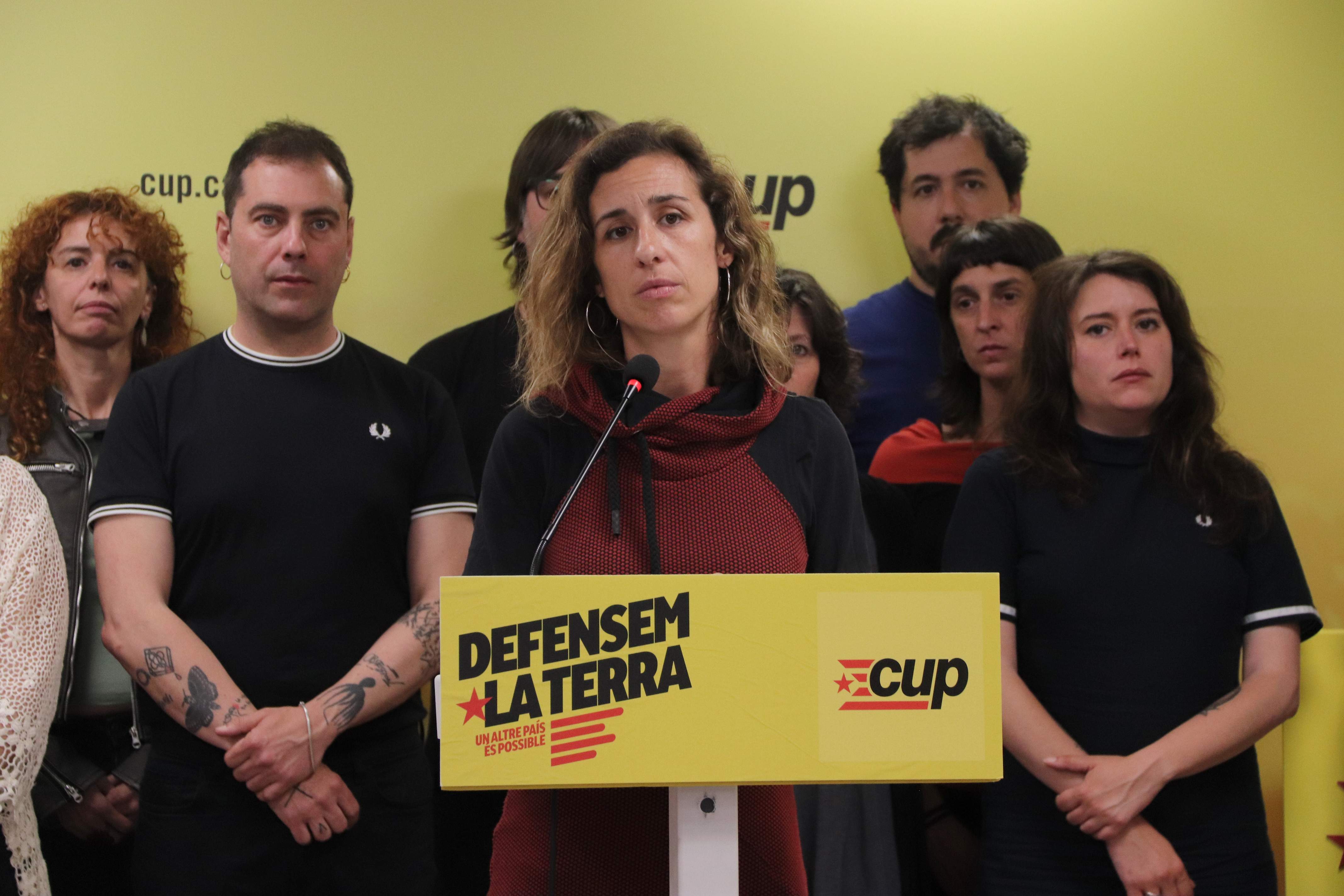 La CUP insta a los comuns a "hacer viable" una Mesa antirrepresiva en el Parlament