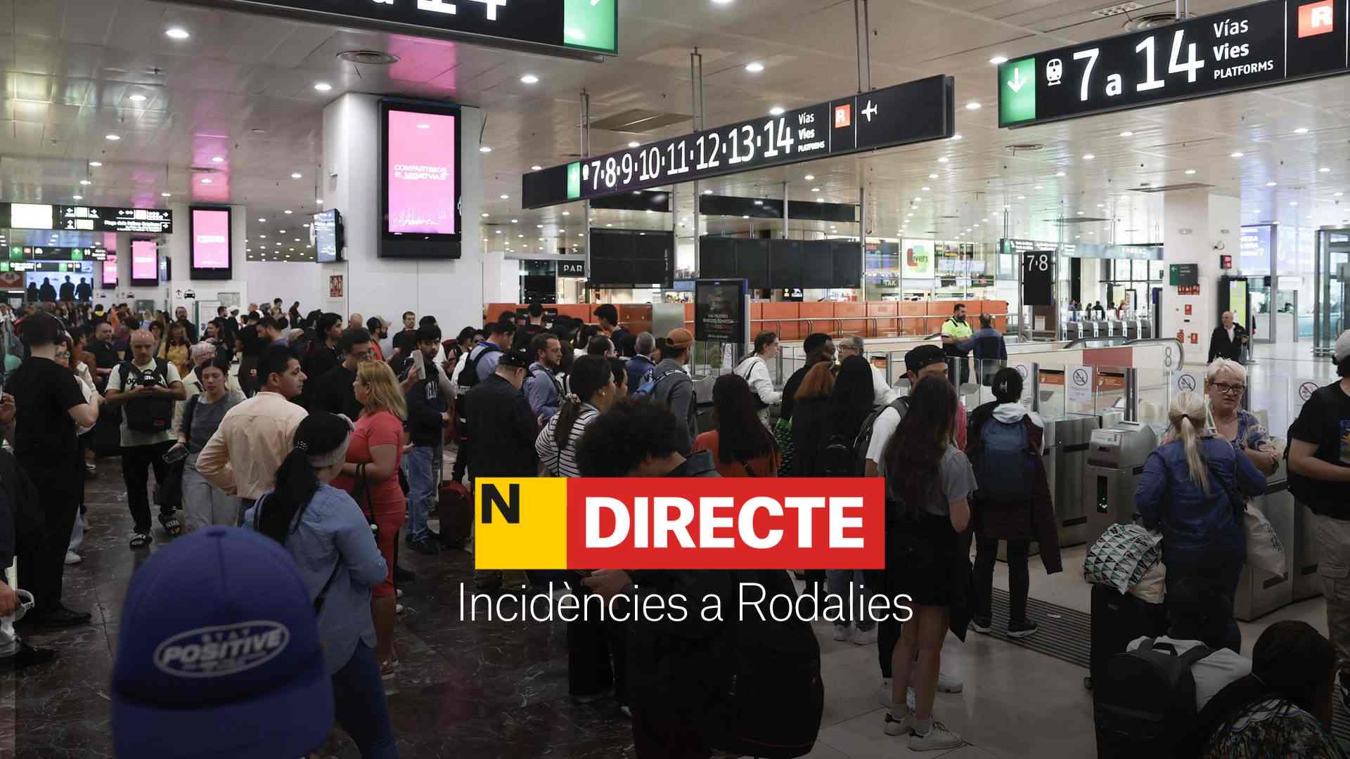 Incidències a Rodalies de Catalunya avui, directe | Última hora de les línies afectades