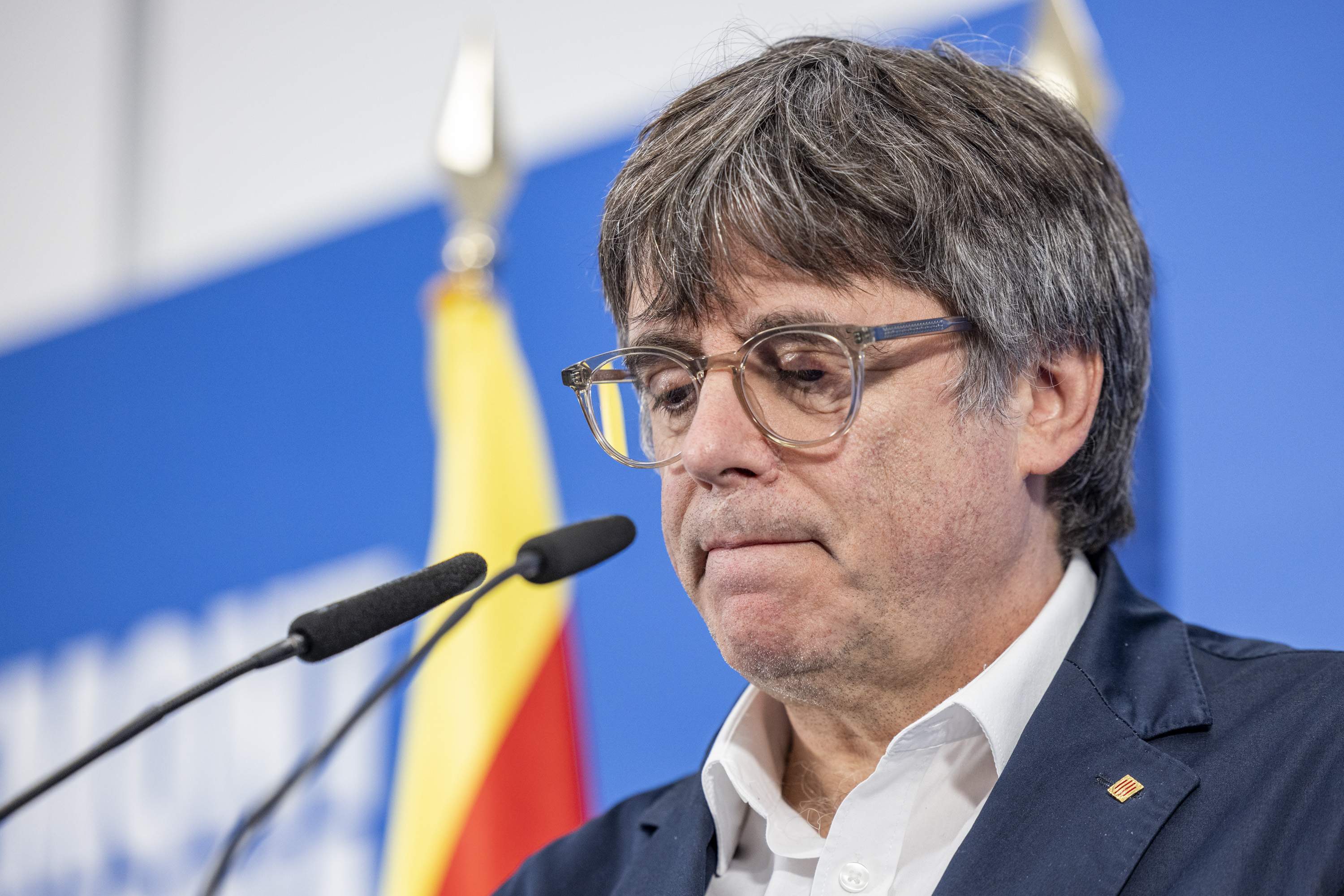 Puigdemont: "Catalan exile will not end due to EU efforts, but to Sánchez's need for Junts votes"