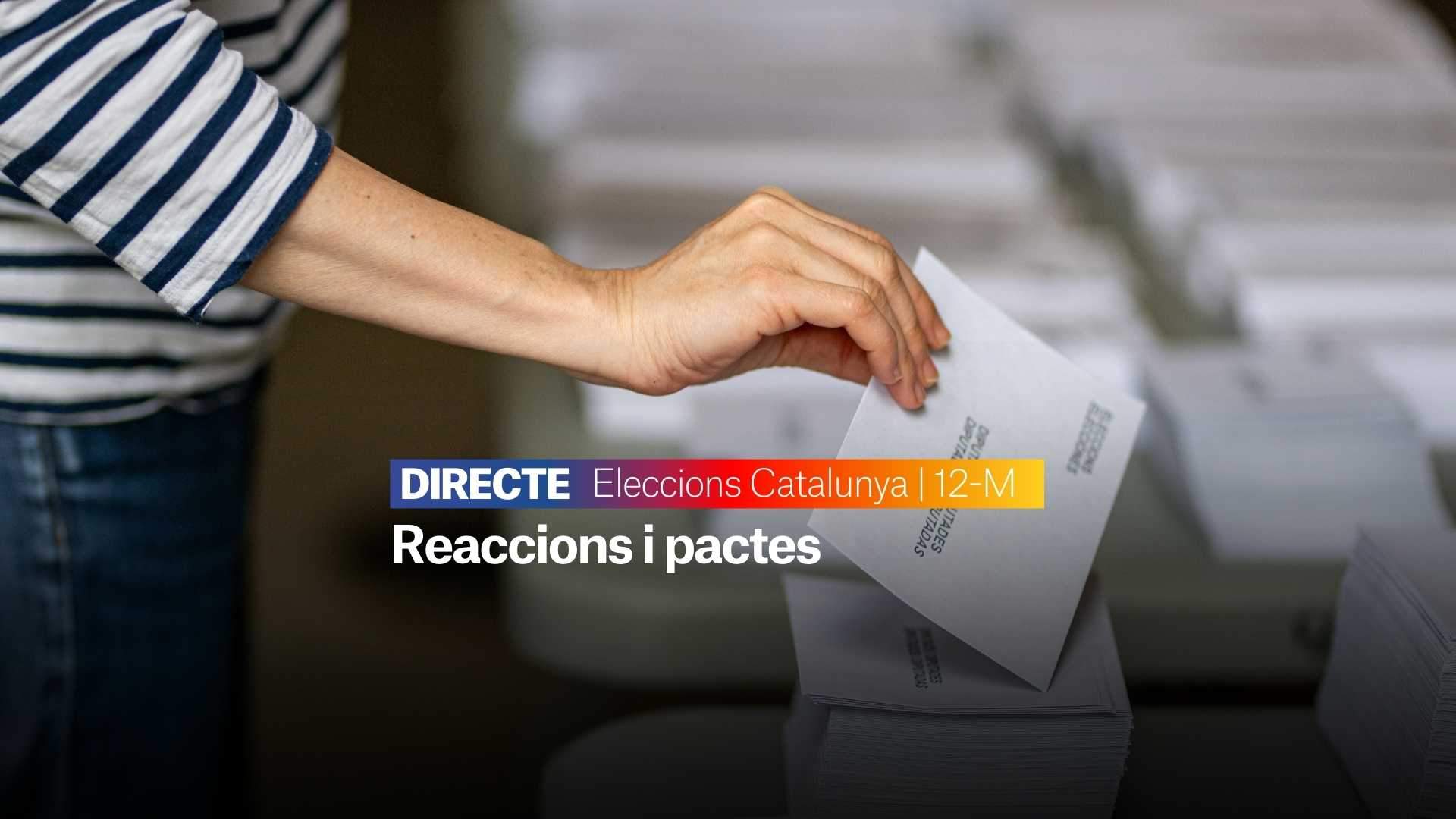 Resultados elecciones catalanas 2024, DIRECTO | Reacciones y posibles pactos