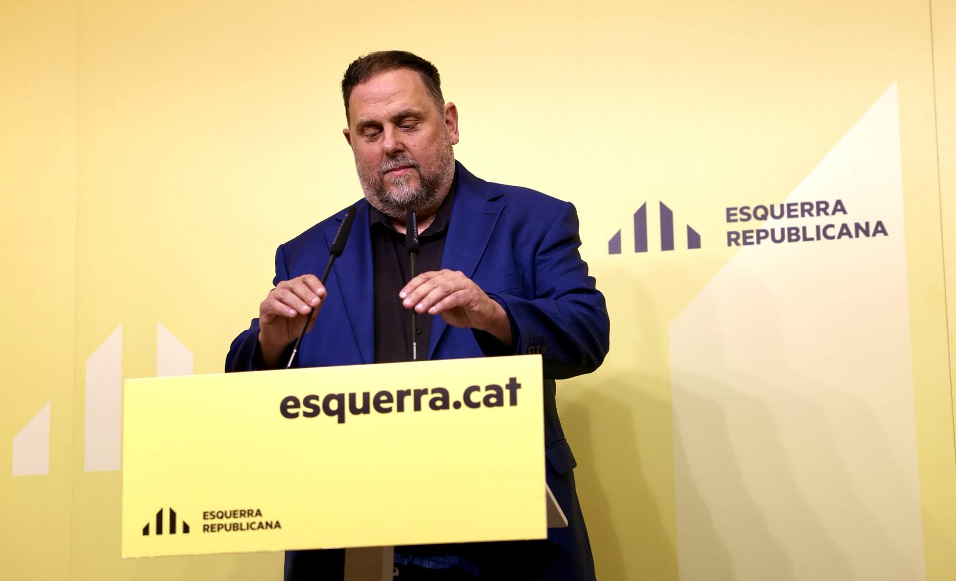 Oriol Junqueras (ERC)roda de prensa renuncia (3)