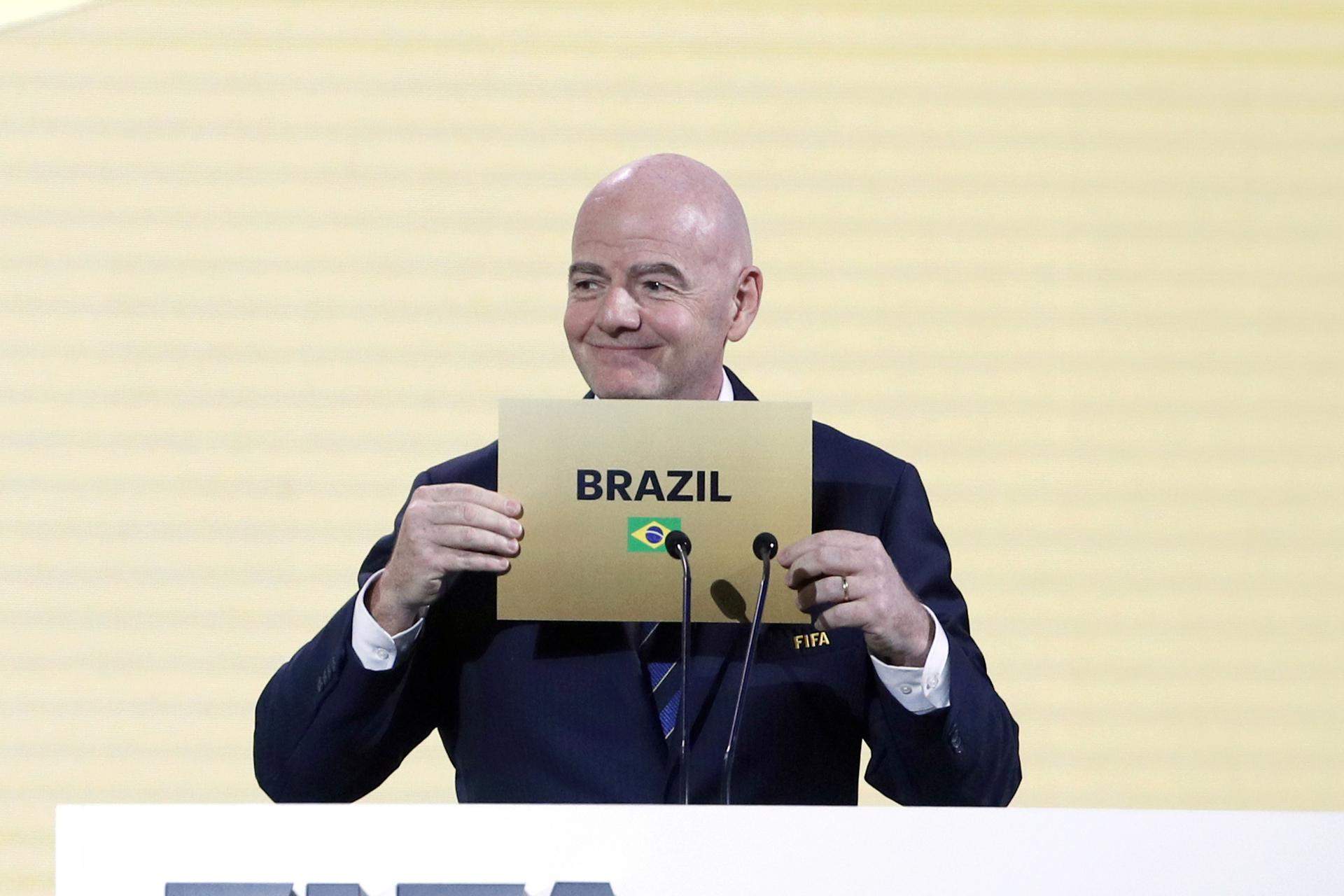 Brasil arrasa en la votación de la FIFA y acogerá el Mundial femenino de 2027