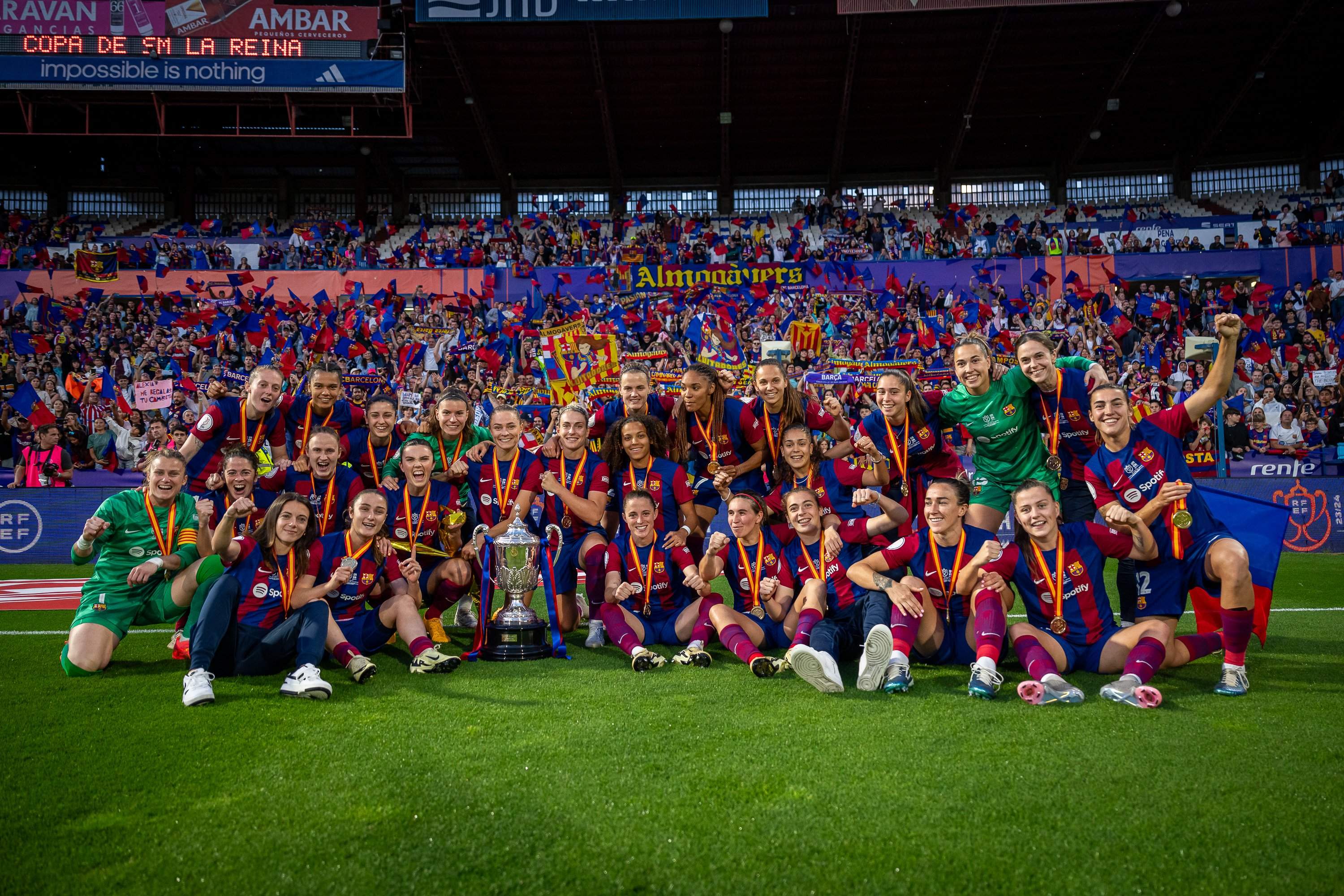 La 10.ª Copa de la Reina del Barça: un legado empezado hace 30 años