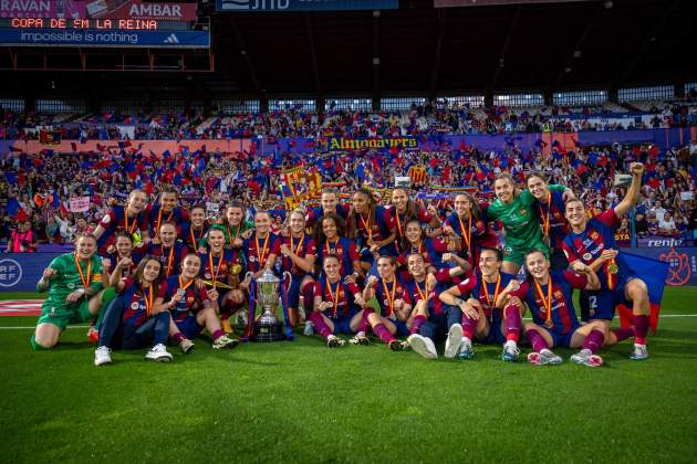Barça femenino Copa de la Reina / Foto: FC Barcelona