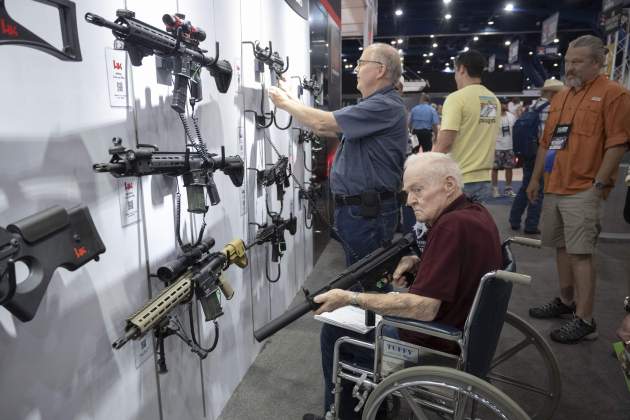 CONVENCIÓN DE LA NRA asociación nacional rifle eua unidos trump armas europa press