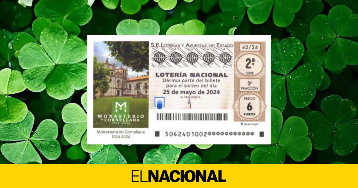 Lotería Nacional De La Cruz Roja Comprobar Los Resultados Del Sorteo Del Sábado 1 De Junio De 4518