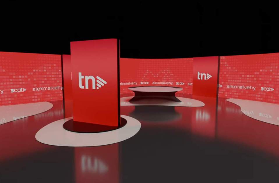 Nou plató TN TV3