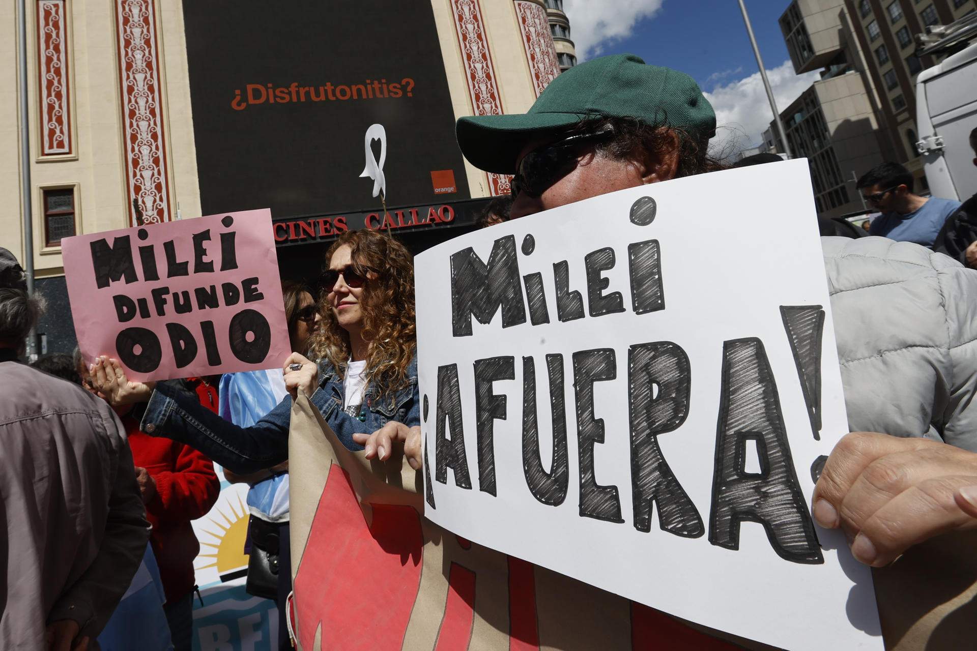 “Mes anti Milei”: la mobilització a Alemanya per protestar contra la visita del president argentí