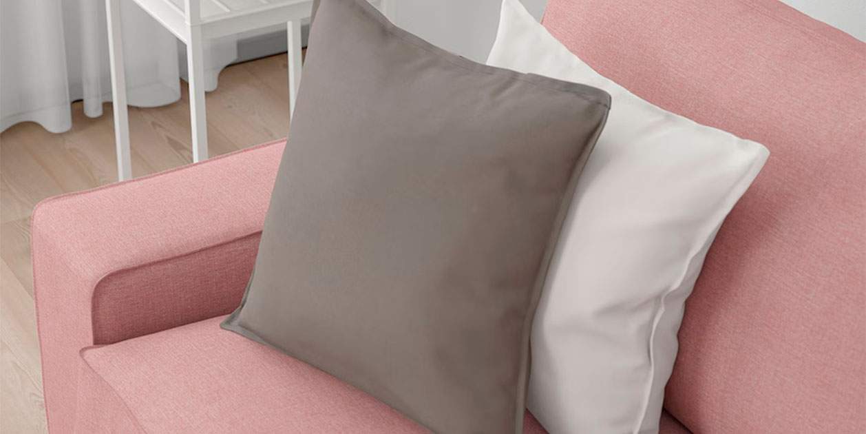 Ikea té un sofà de color rosa que es ven com a xurros