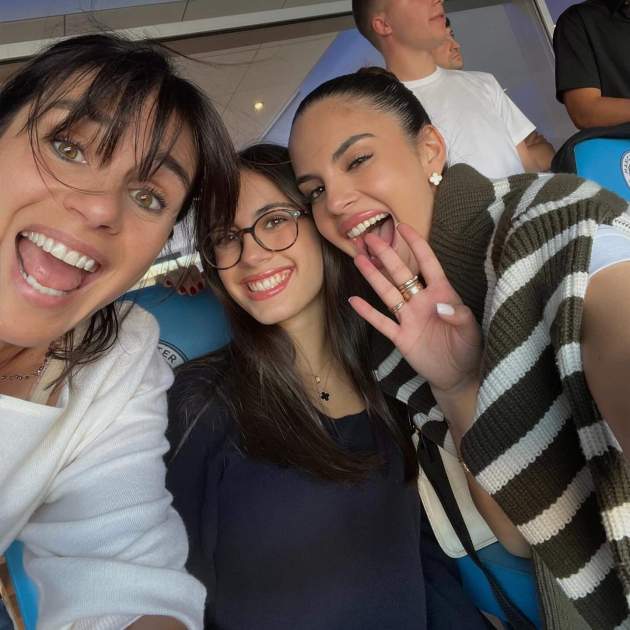 Cristina, Valentina y Maria Guardiola, Instagram