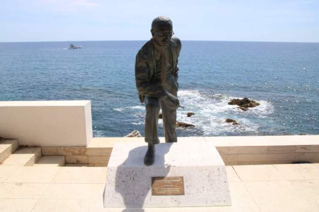 Estatua Josep Ensesa centenari S'Agaro / ACN