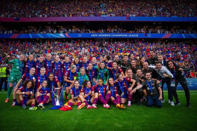 Barça femenino Women's Champions League Bilbao San Mamés / Foto: FC Barcelona Barça femenino Women's Champions League Bilbao San Mamés / Foto: FC Barcelona