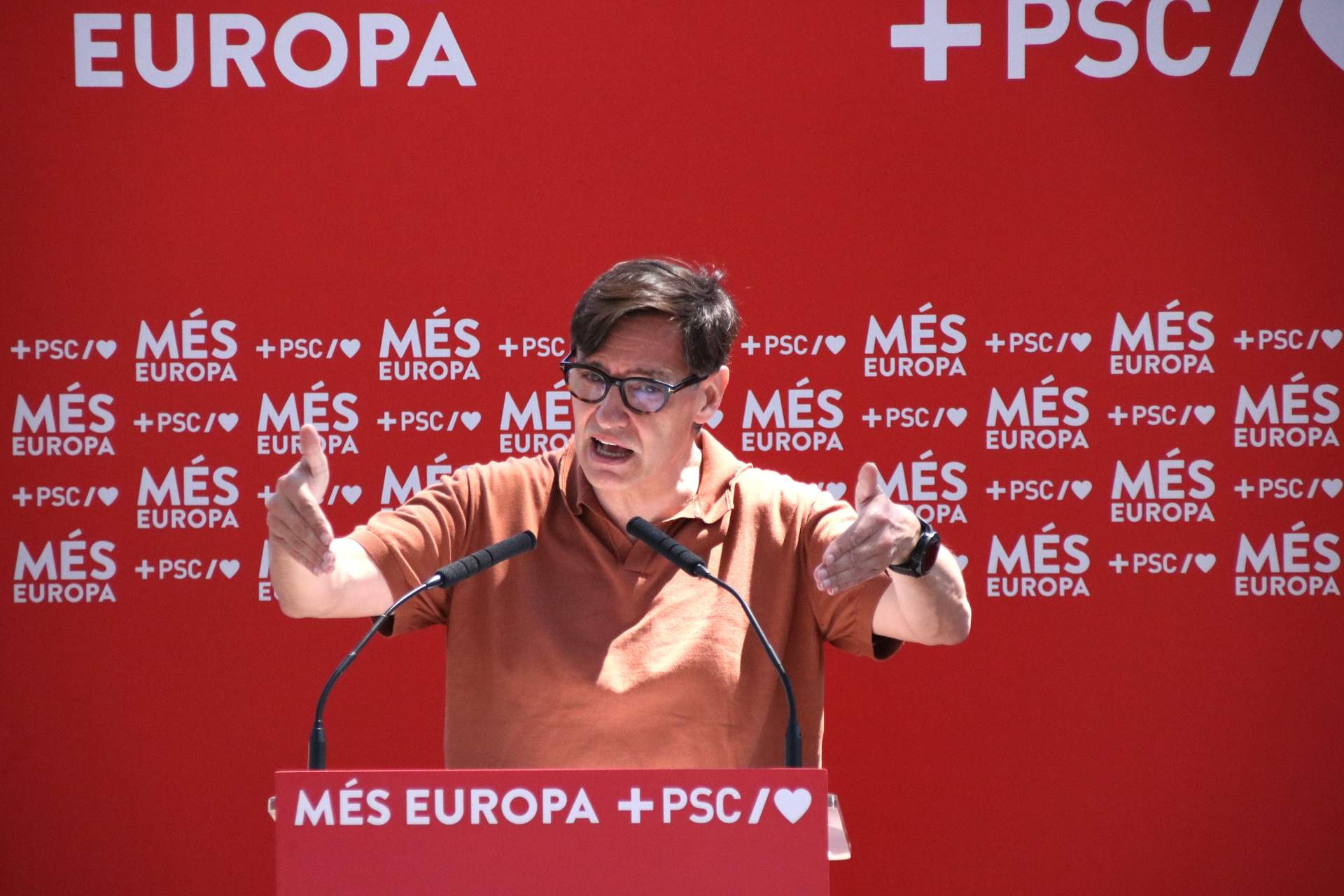 Salvador Illa acusa al PP de tener "miedo" a abrir una nueva etapa en Catalunya