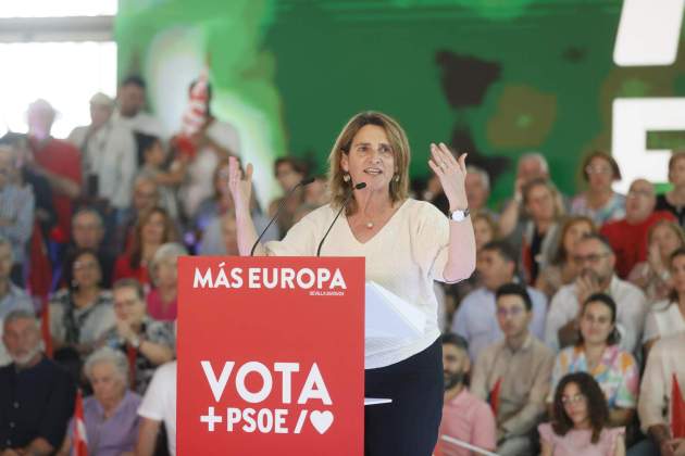 Teresa Ribera candidata eleccions europes 2024 / EFE