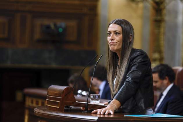 Míriam Nogueras en el Congreso / Efe