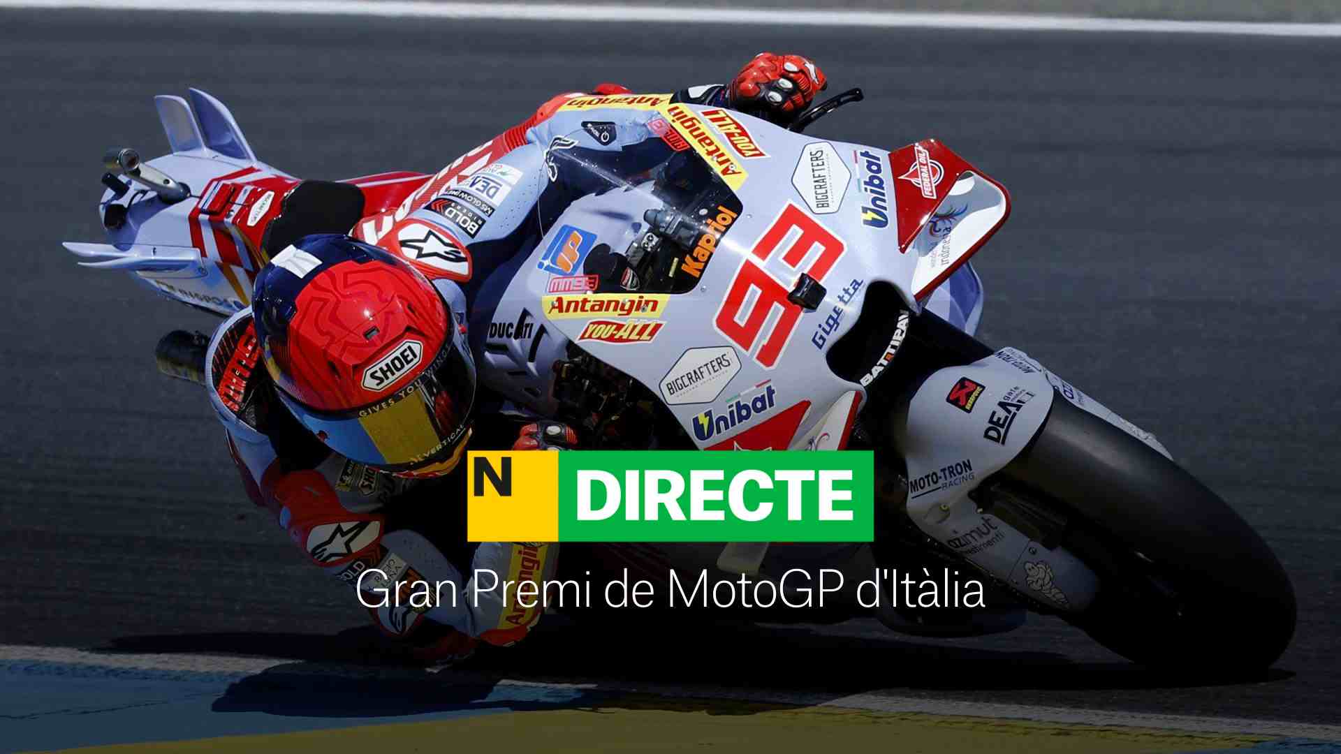 Gran Premi de MotoGP d'Itàlia, DIRECTE | Resultat i resum