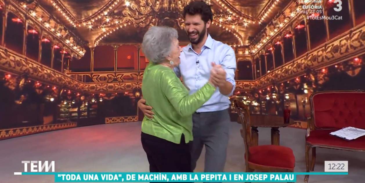 Josep Palau y Pepita Bernat TOt se mueve / TV3
