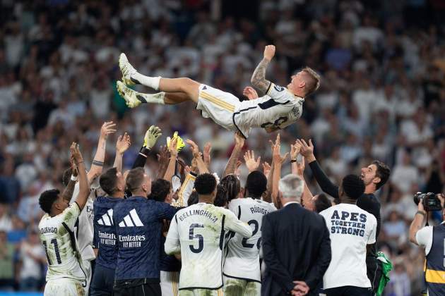 Toni Kroos Comiat Reial Madrid / Foto: Europa Press