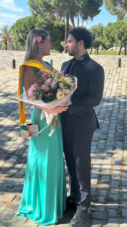 Hans Arús y su novia doctora, Instagram