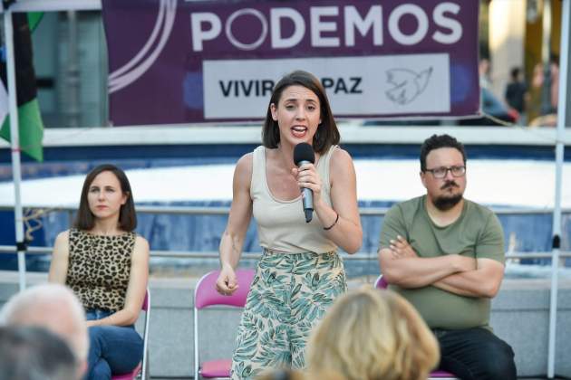 Irene Montero Podemos acto campaña elecciones europeas 2024 / Europa Press