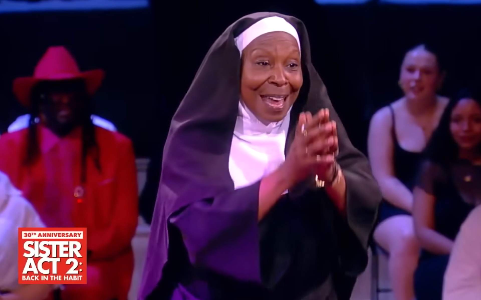 Whoopi Goldberg reuneix el cor de 'Sister Act 2' 30 anys després de l'estrena de la pel·lícula
