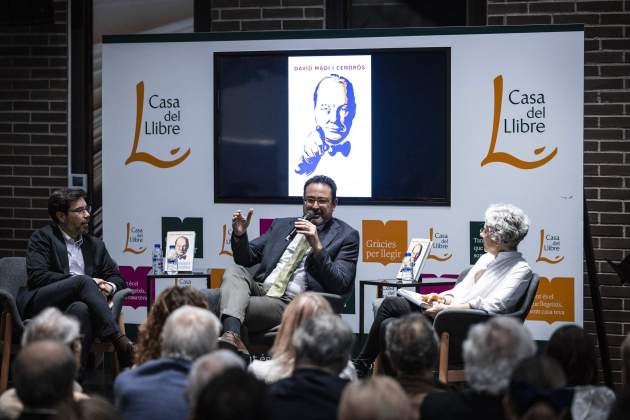 Coloqui amb Marta Lasalas, Toni Aira, i David Madí, Merèixer la victòria / Foto: Carlos Baglietto