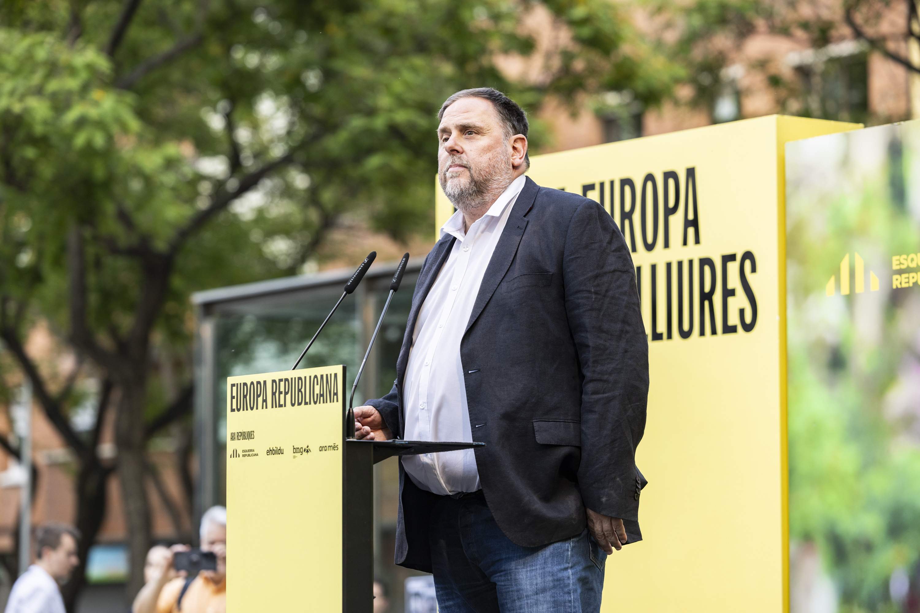 Junqueras plega com a president d’ERC amb la incògnita del seu retorn al novembre