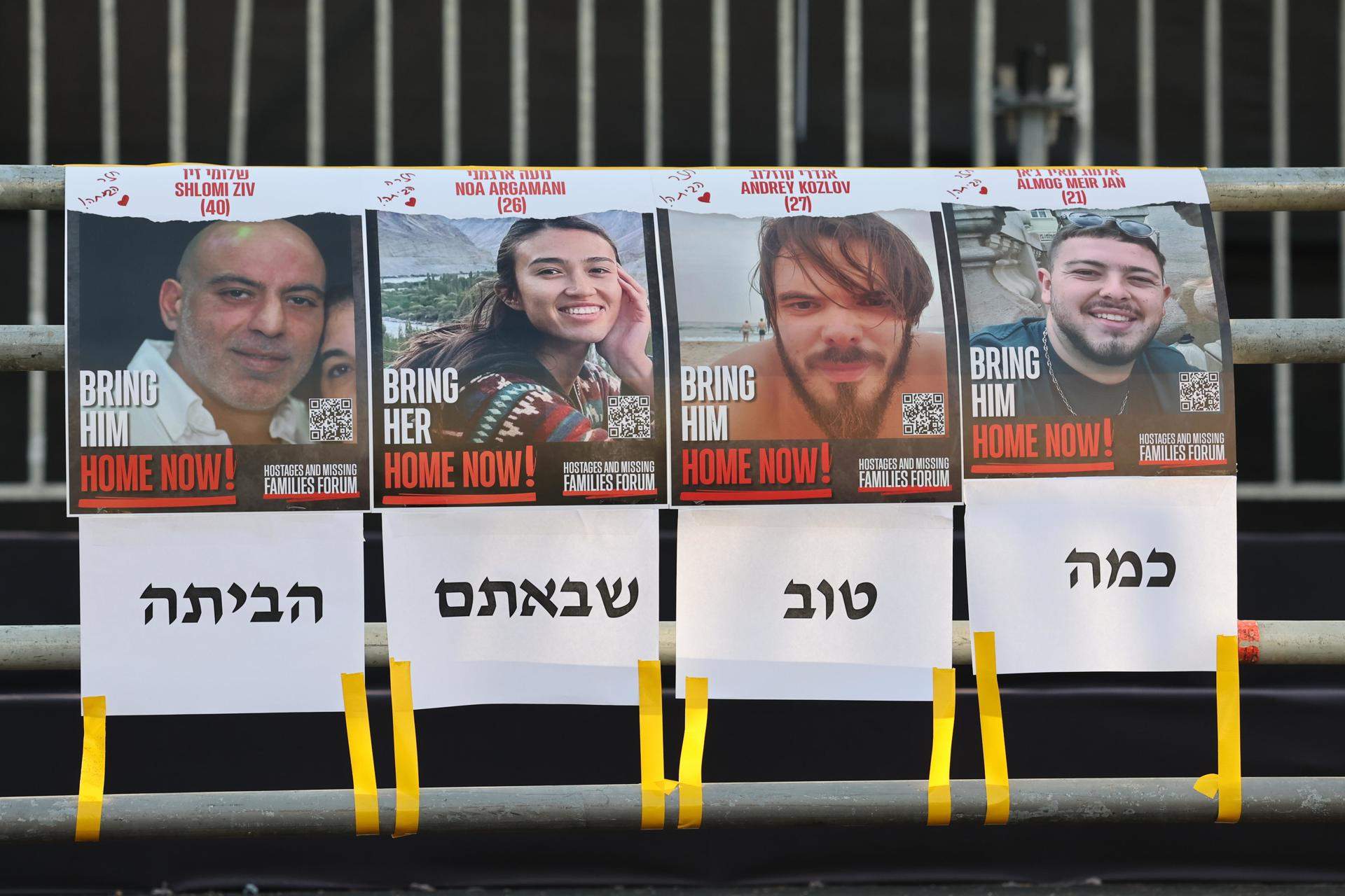 Quiénes son los cuatro rehenes liberados por Israel: estas son sus historias