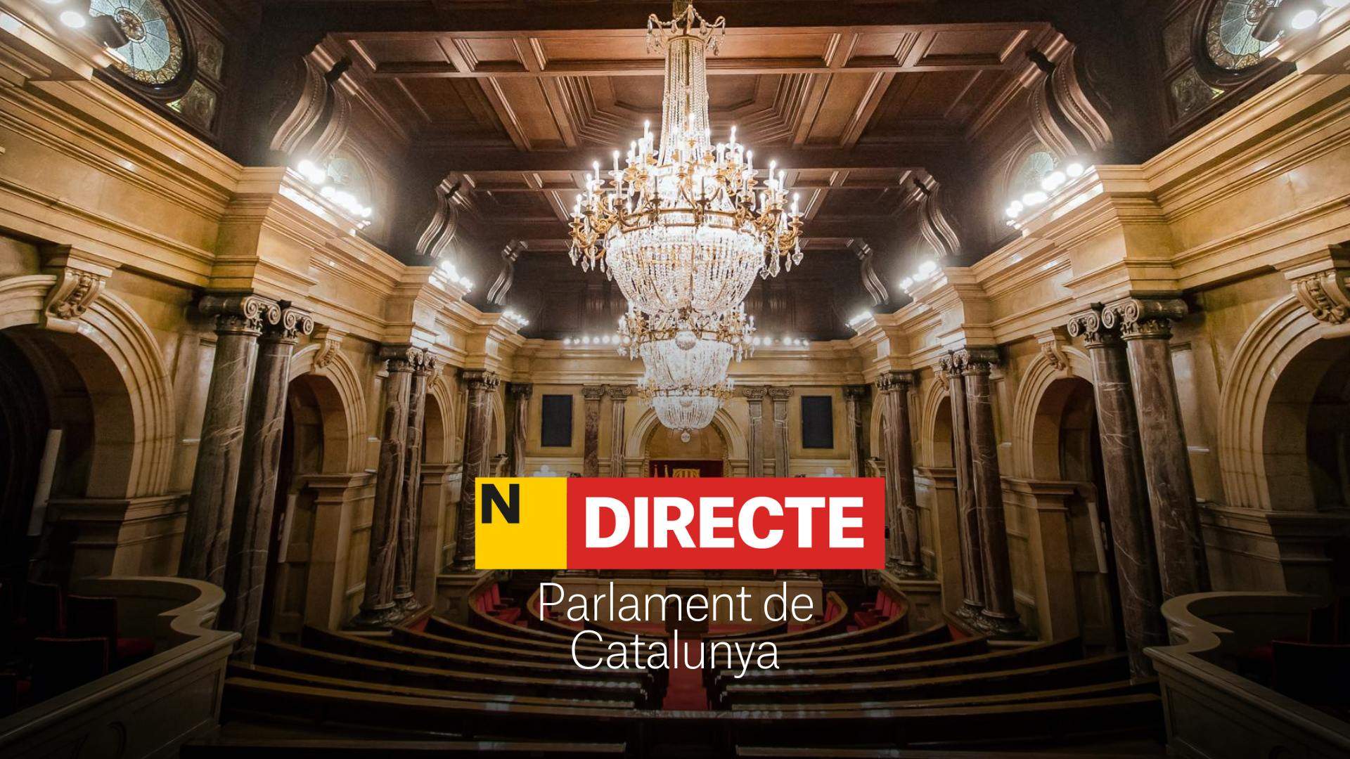 Constitución de la Mesa del Parlament, DIRECTO | Última hora de la elección