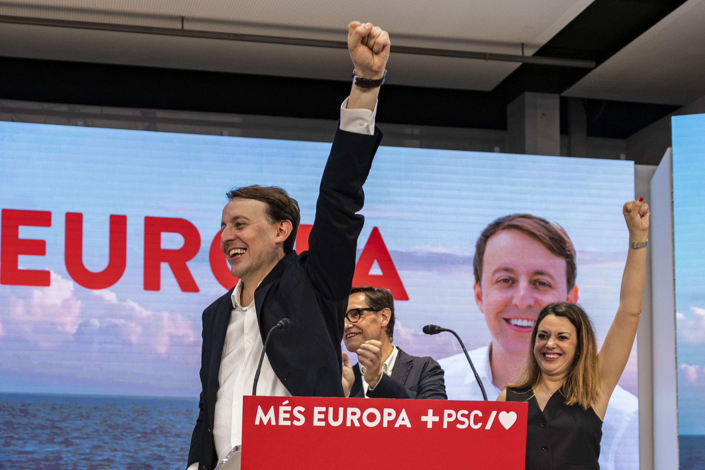 El PSC arrasa a la ciutat de Barcelona amb Junts com a segona força a les eleccions europees 2024