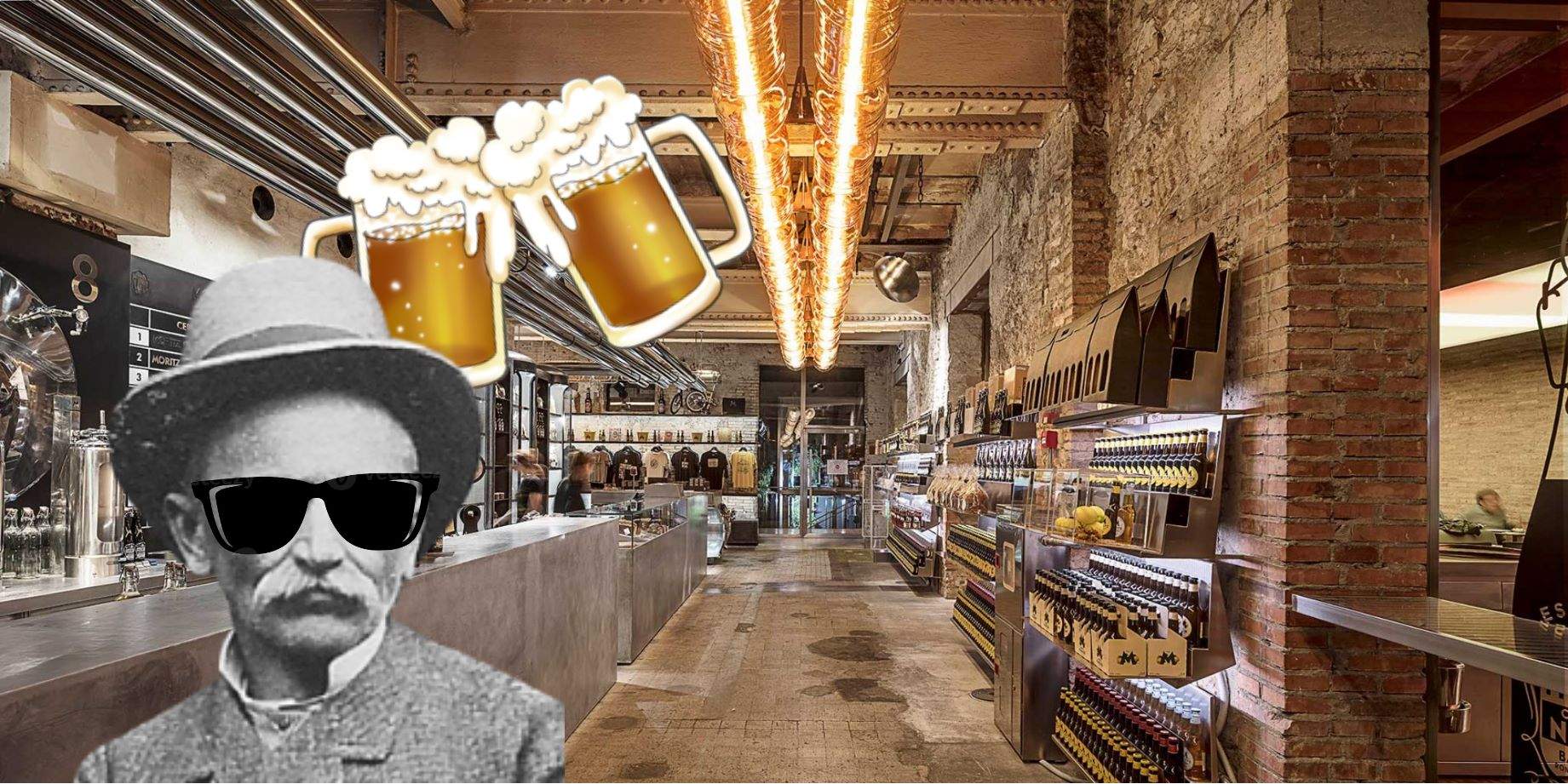 Prueba diferentes cervezas locales en la fábrica más antigua de Barcelona