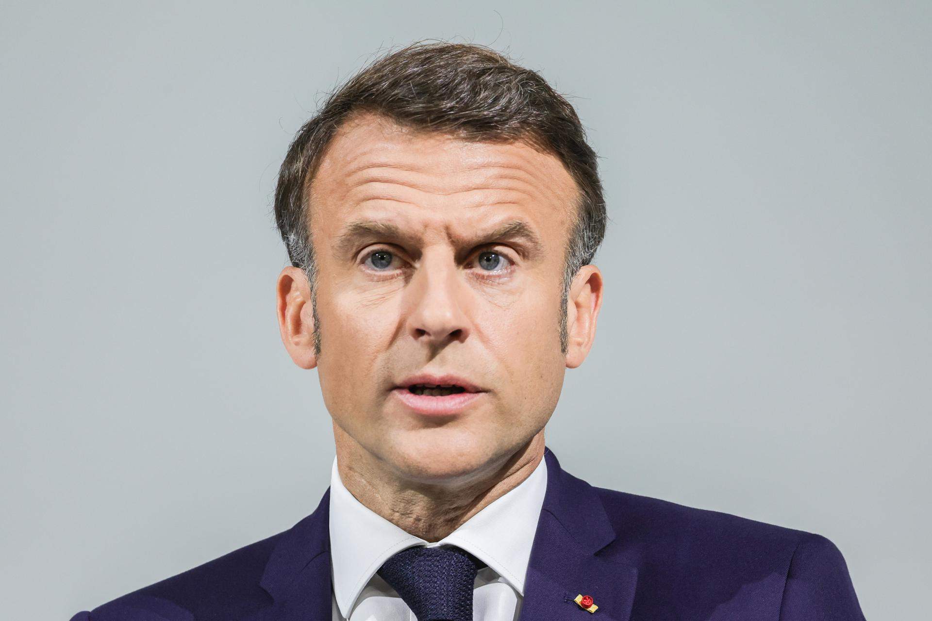 Macron no s'arronsa davant l'extrema dreta i assegura que vol guanyar les eleccions