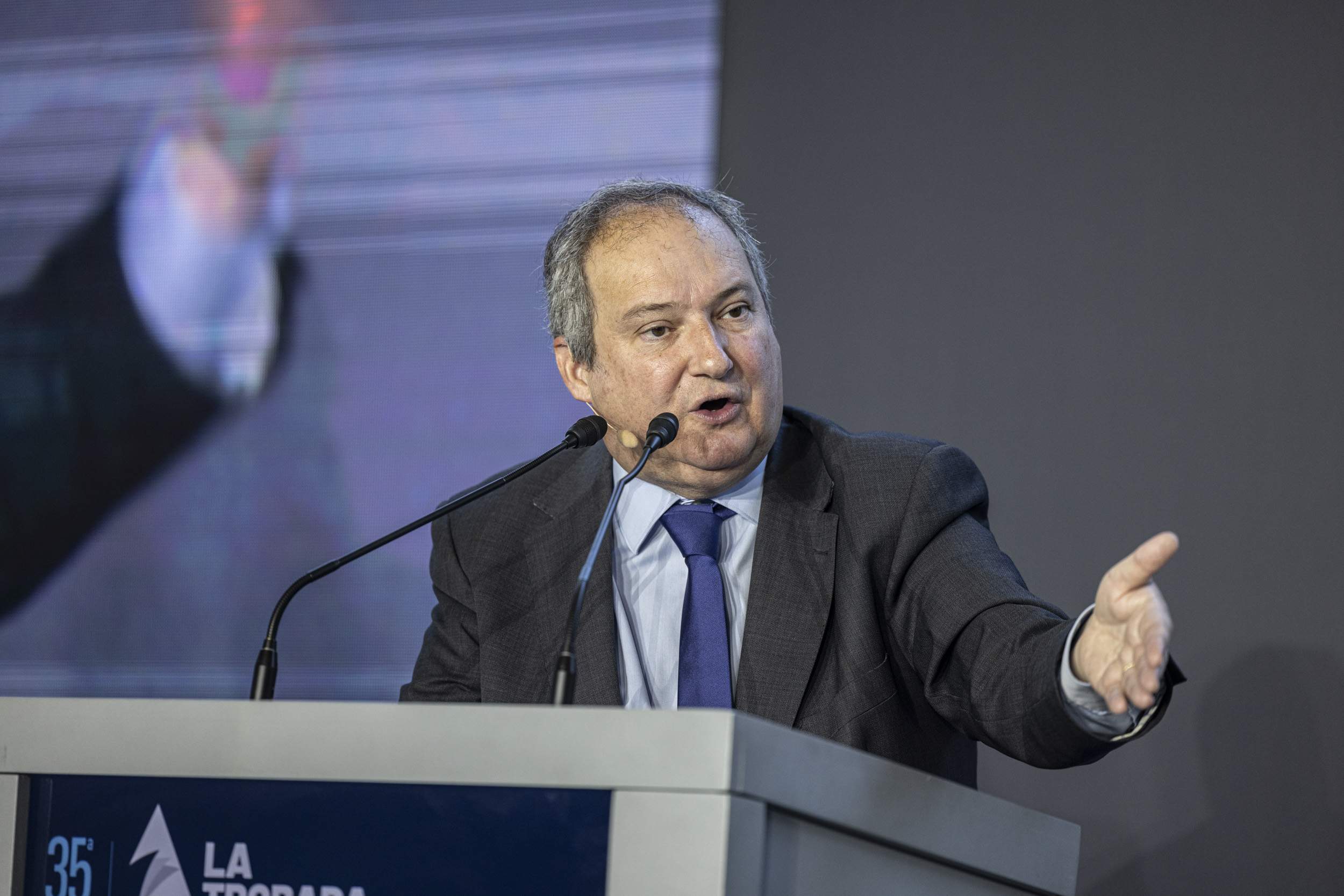 Jordi Hereu, el primer a parlar en català al Consell de la UE en gairebé vint anys