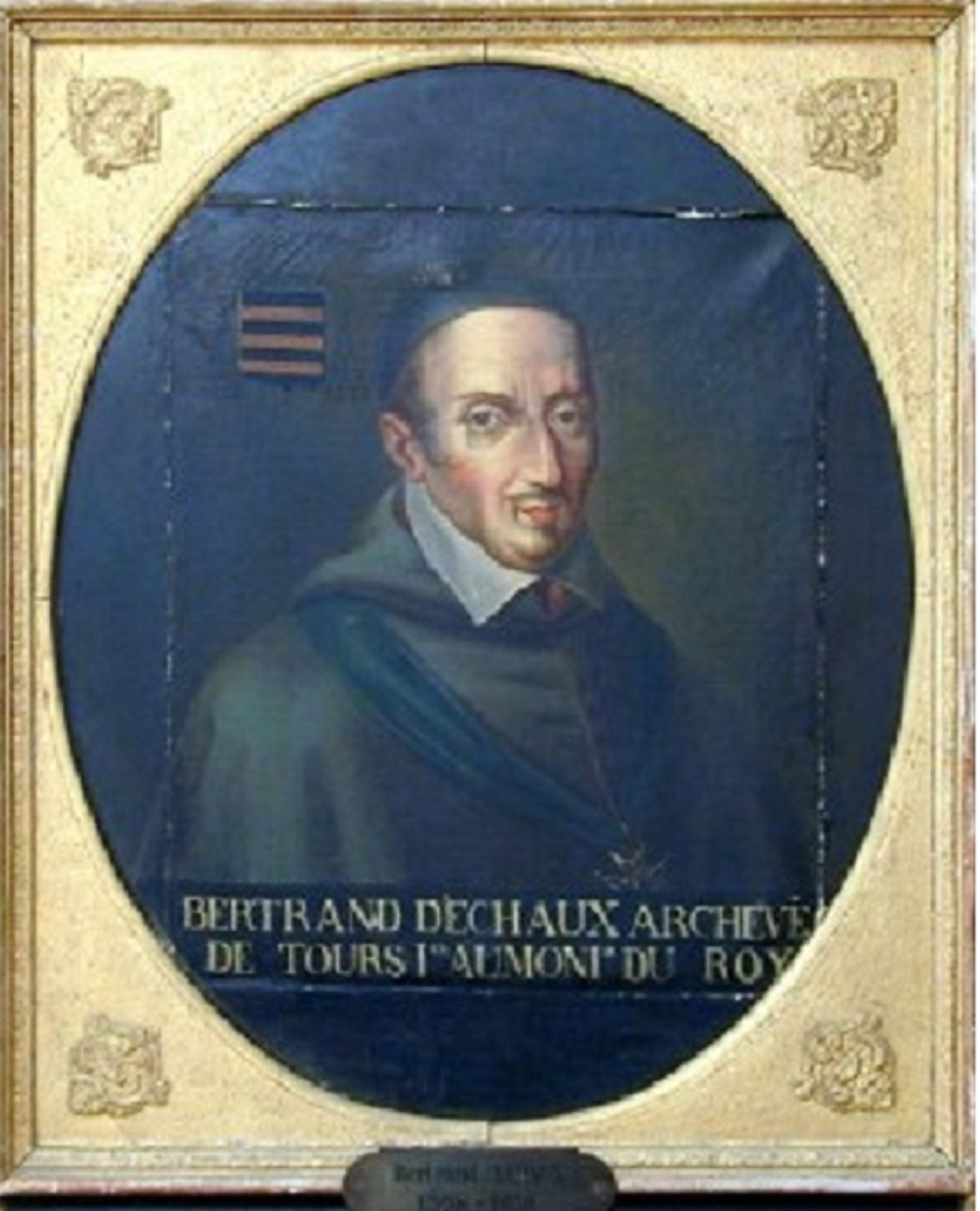 Bertran d'Echaux, obispo de Bayona|Baiona y colaborador de Lancre i d'Espagnet. Fuente Museu Diocesano de Tours
