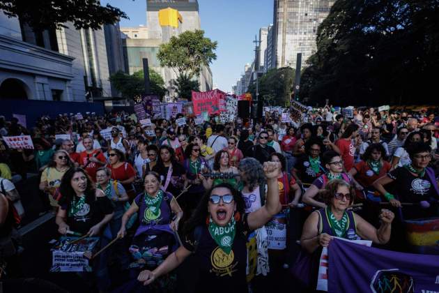 mujeres calles aborto brasil / EFE