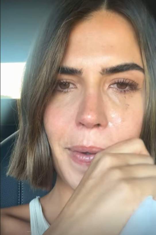 Sofia Suescun llorando SV Ajo Stars / Instagram